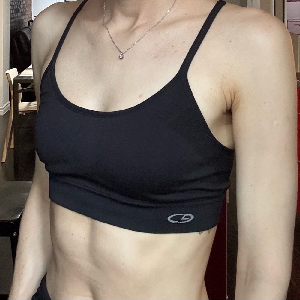 Black Sports Bra Women’s Champion C9 woman Noir Sportif top femme